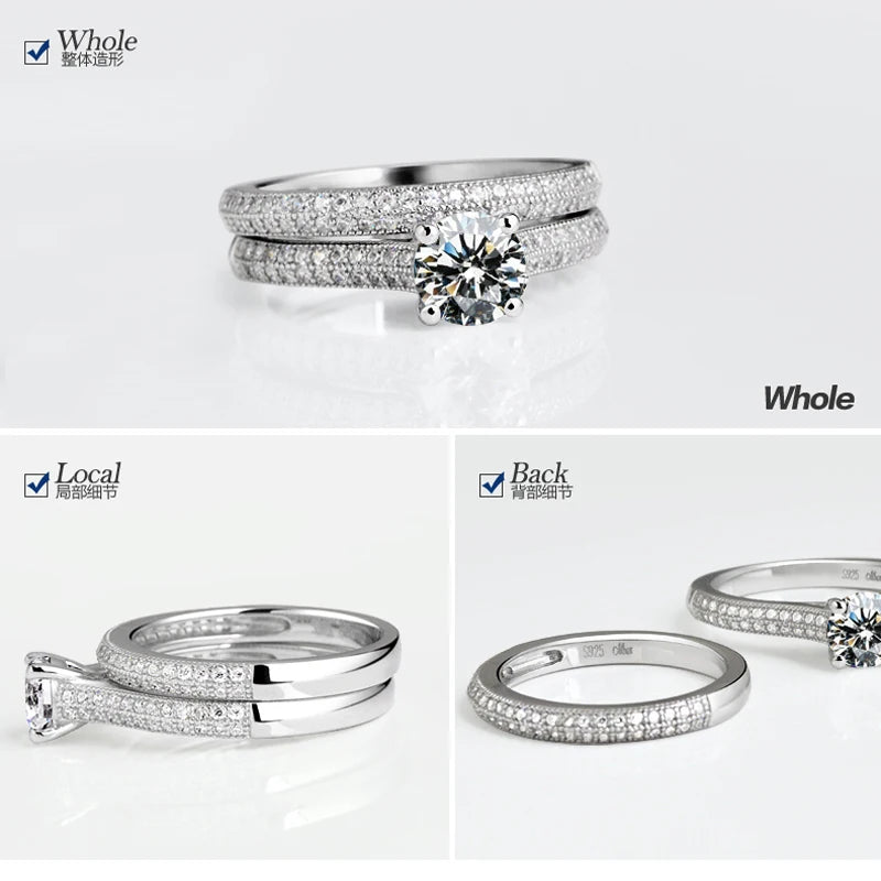 Celestia Halo Silver Set