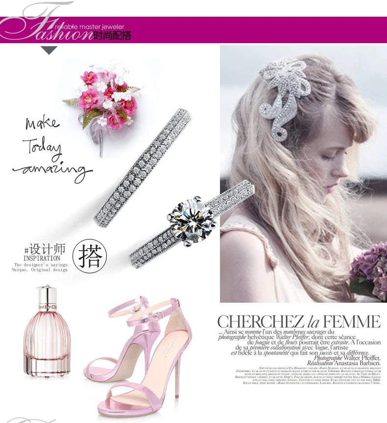 Celestia Halo Silver Set