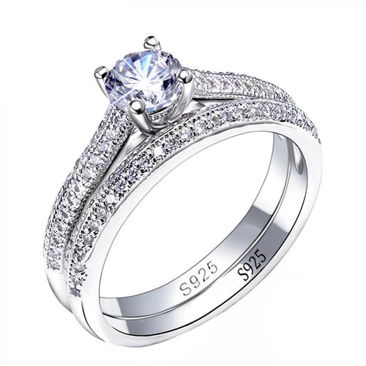 Celestia Halo Silver Set